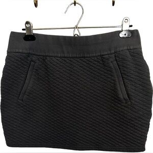 Columbia Harper Skirt Women's M Gray Quilted Mini Casual Pockets Comfy